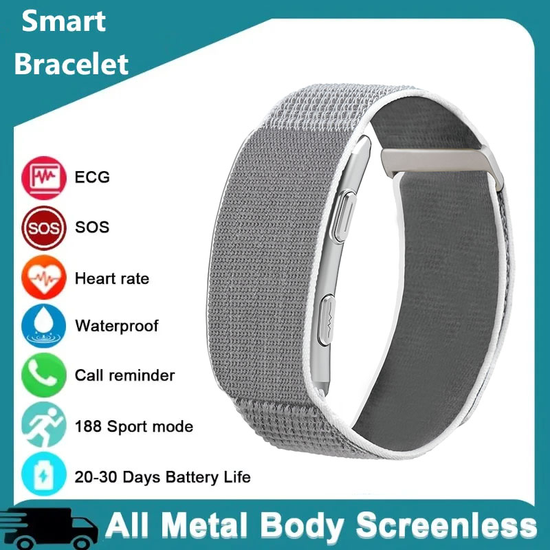 Fall Detection Watch - Men Smart Watch ECG Health Blood
