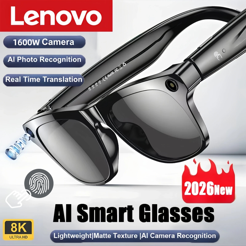 Smart Glasses Lens - Lenovo New Smart AI Glasses 1600W