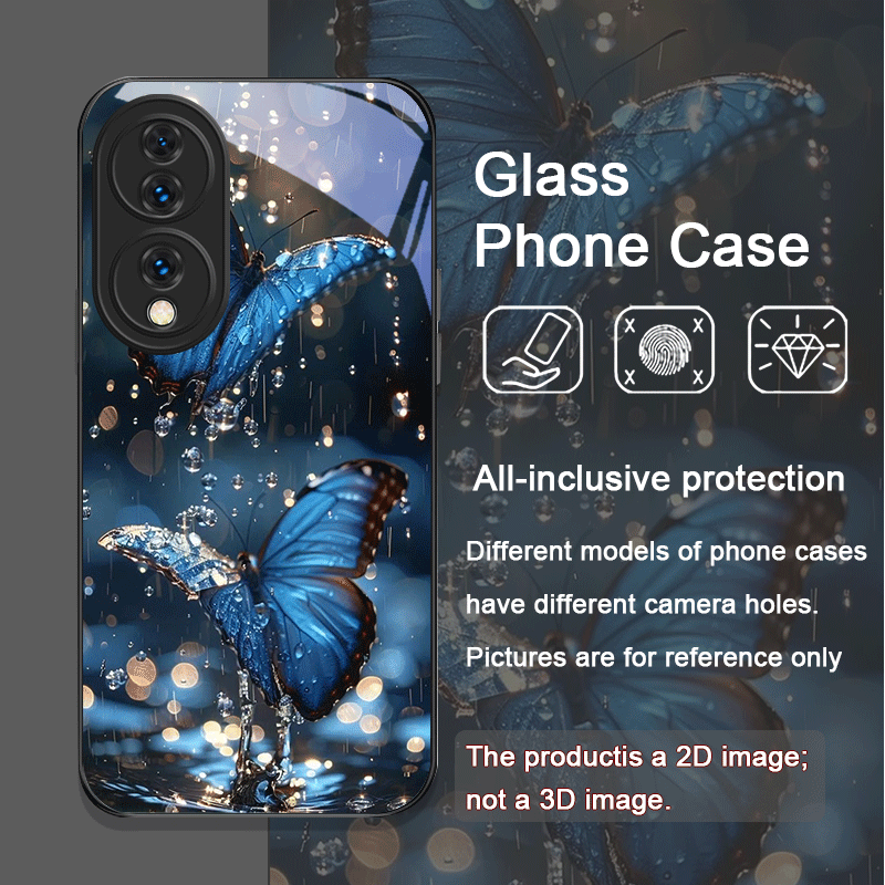 Luxurious Blue Butterfly Art P - Huawei Nova 12 评论和价格