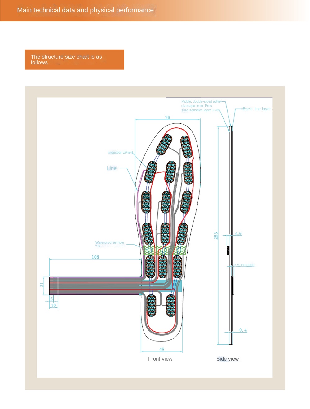 41 Yards Wear-resistant and Wa - Smart Insole Pressure 评论和价格