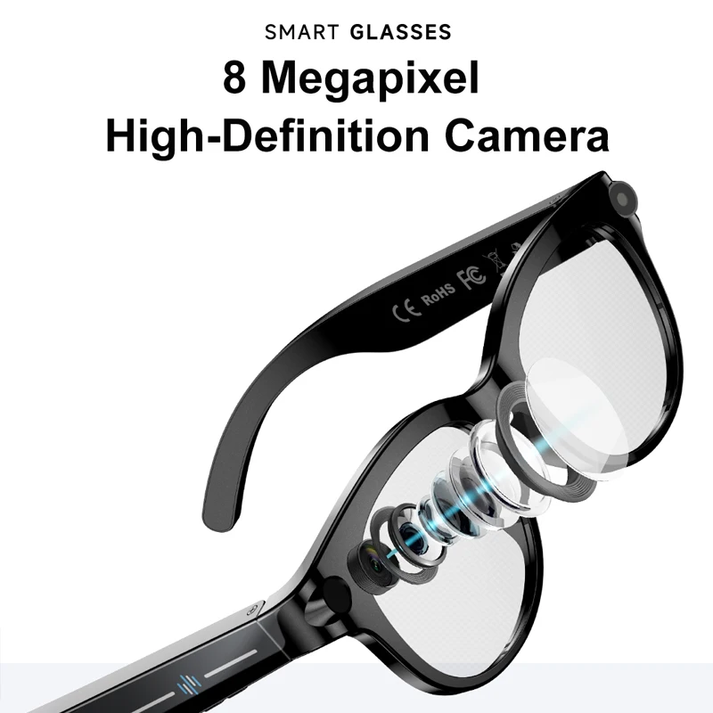 AI Smart Glasses 8K Remote Con - Smart Glasses Lens 评论和价格