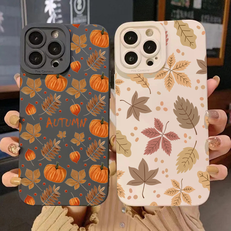 Retro Maple Leaf Pattern Phone - Samsung Galaxy S25 评论和价格