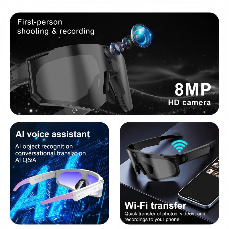 AI Smart Glasses ChatGPT 1080P - Smart Glasses Lens 评论和价格