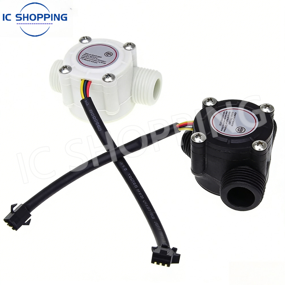 10PCS YF-S201 G1/2 Hall Effect - Hydration Sensor Skin 评论和价格