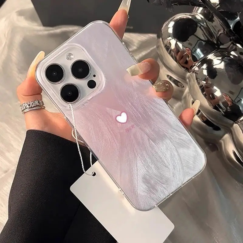 Simple Gradient Pink Heart Cas - Samsung Galaxy A55 评论和价格
