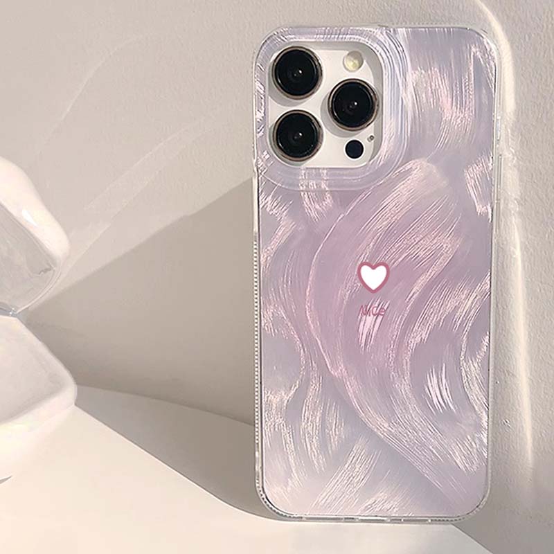 Simple Gradient Pink Heart Cas - Samsung Galaxy A55 评论和价格