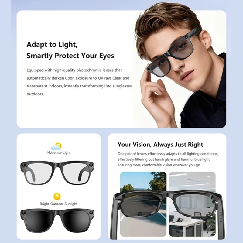 AI Smart Glasses 8K HD Photoch - Smart Glasses Lens 评论和价格